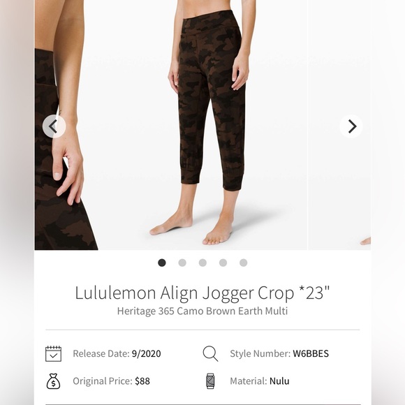 Lululemon Align Jogger Crop *23" - Picture 10 of 12